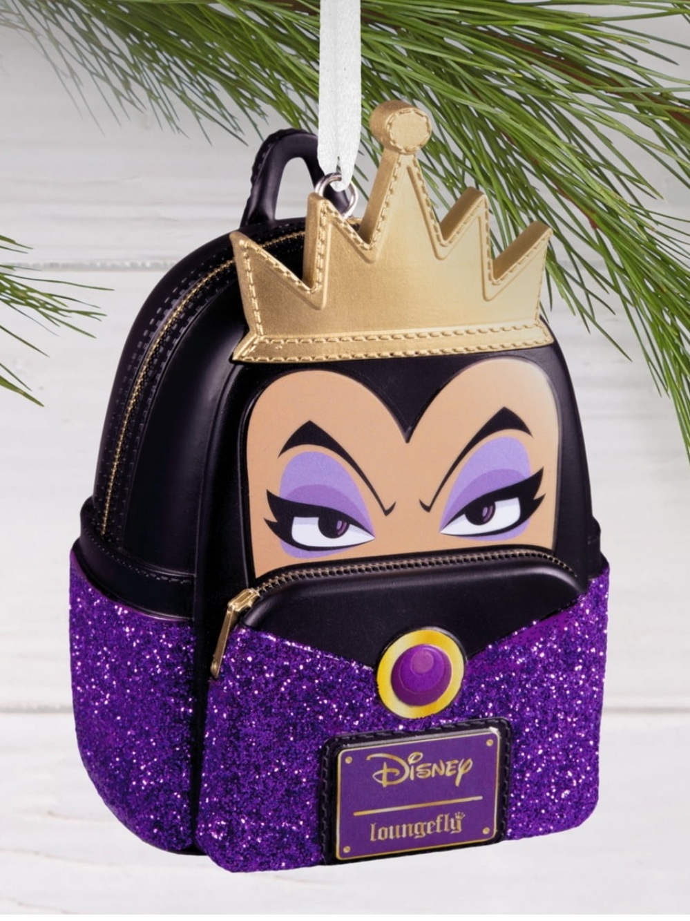 Loungefly Disney Evil Queen Villains Backpack Hallmark Christmas Tree Ornament